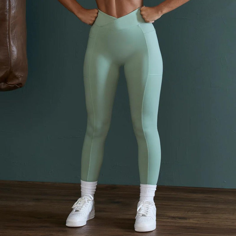 Nude Sense Of Yoga Pants Women Tight High Waist Buttocks Stretch Sports And Fitness Pants Quick Dry Running Pants