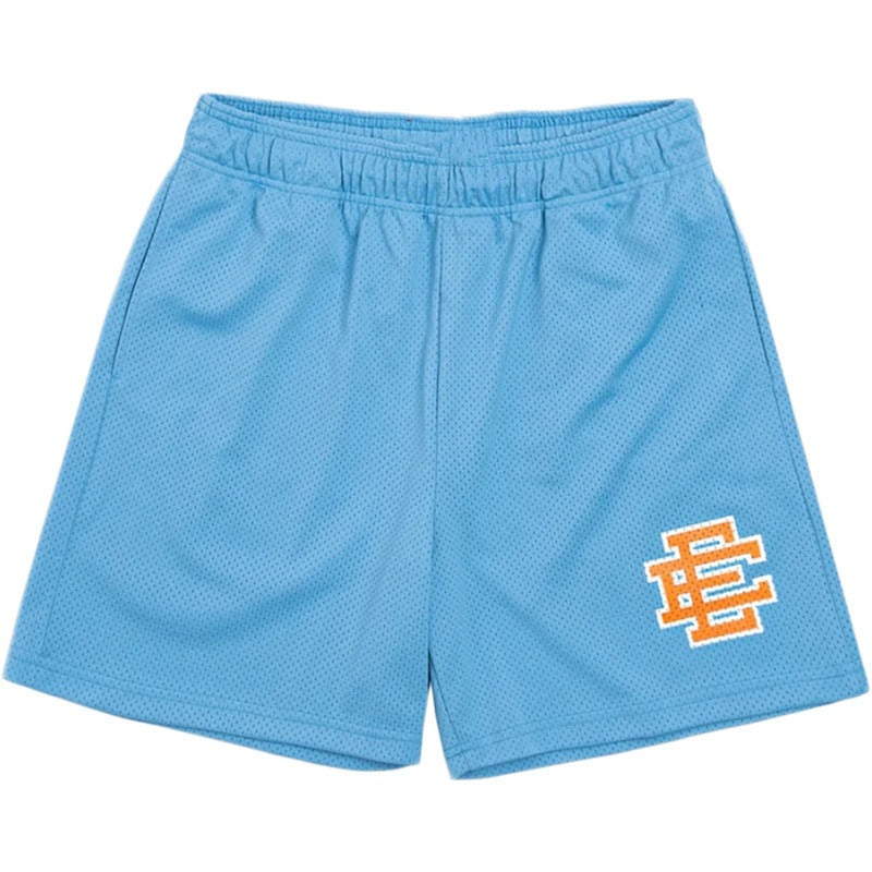 New Mens EE Mens Fitness Shorts Muscle Sports Running Quarters Mesh Breathable Shorts