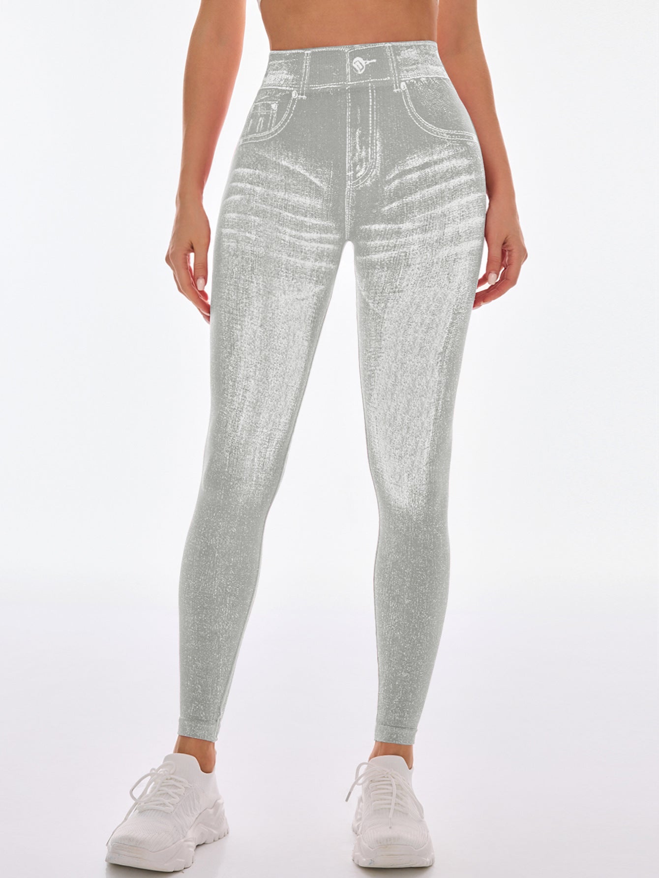 New Fashion Seamless Yoga Pants for Women, High Elasticity, Slimming, High-Waisted with Back V-Shape, Butt-Lifting, Running, Workout, Stylish Leggings