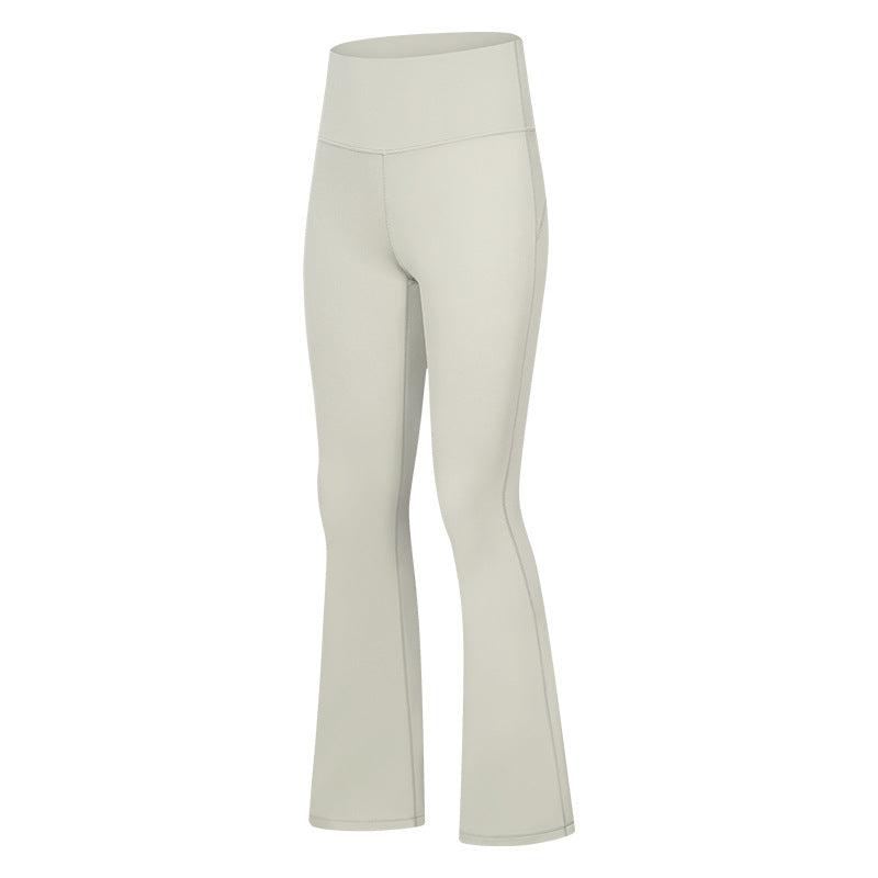 Autumn and Winter New Slim Slim Yoga Pants High Elastic Nude Feel Versatile Fashion Sports Casual Pants Women