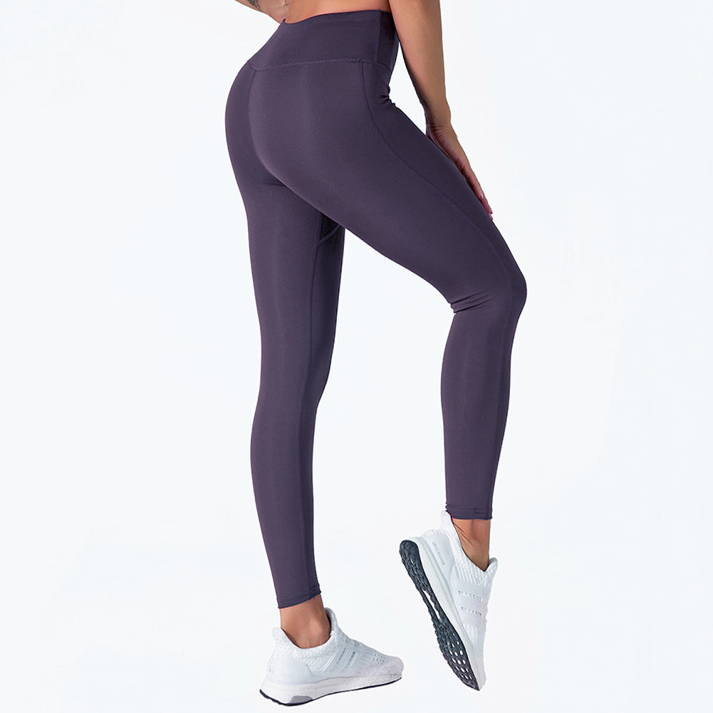 Fitness Running Shock proof Sports Bra Breathable Sweat wicking Gathering Quick drying Top Vest Tight Yoga Pants Set