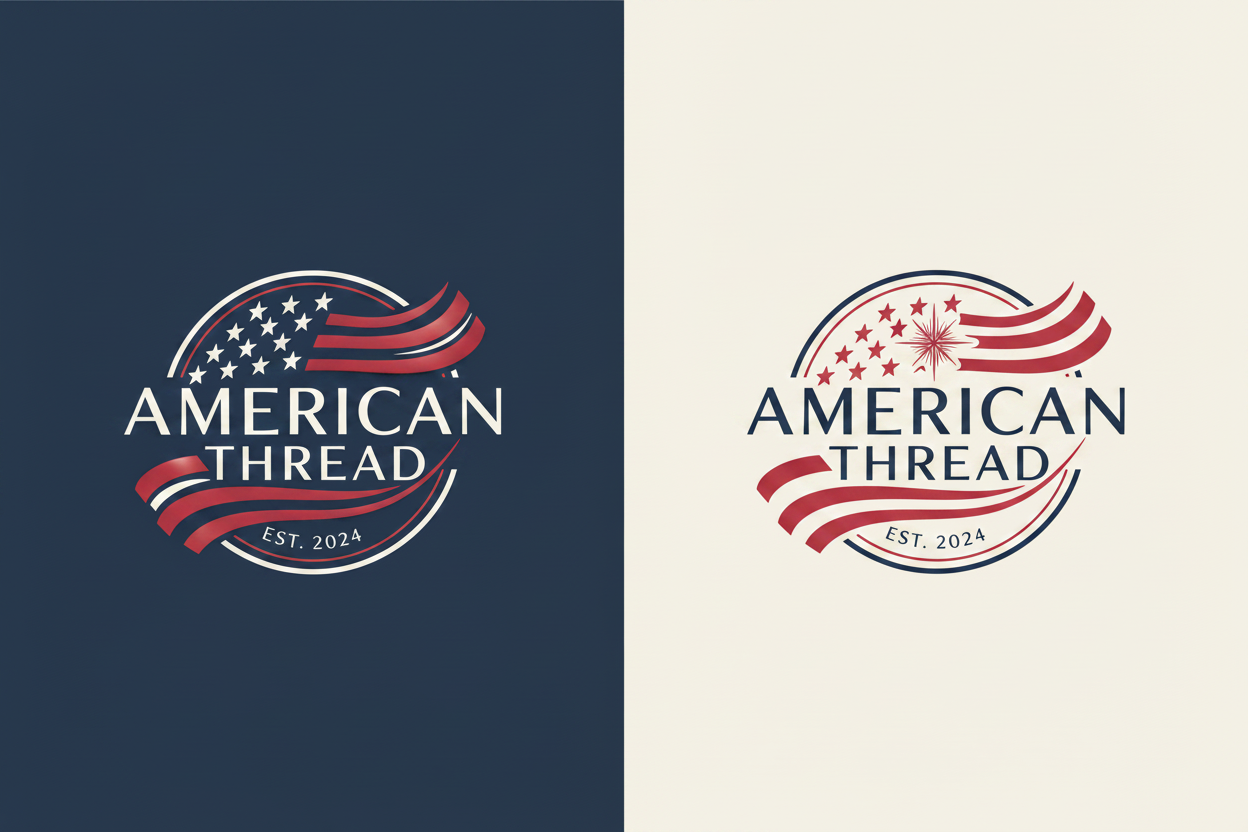 American Thread Logo - Bold