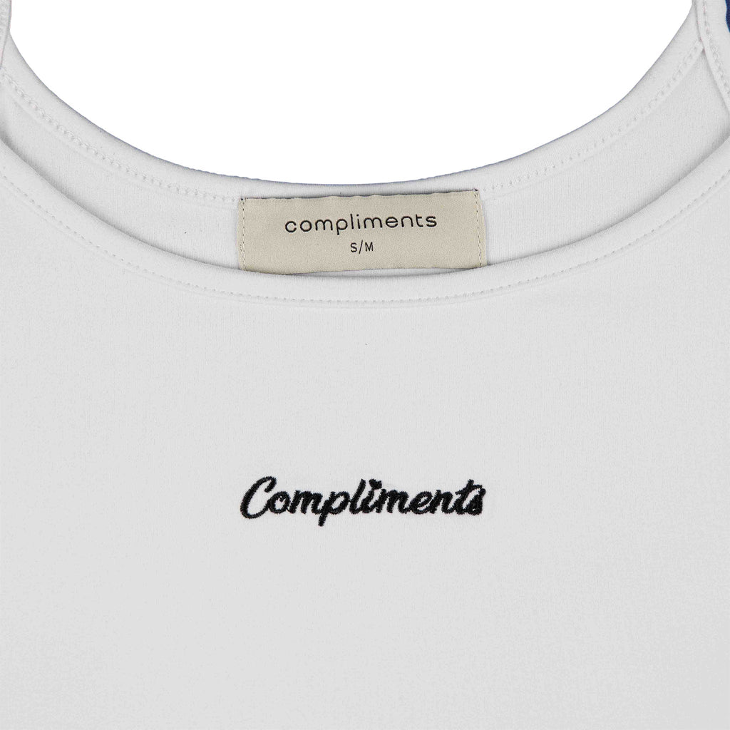 Compliments Basic Women's Tank White